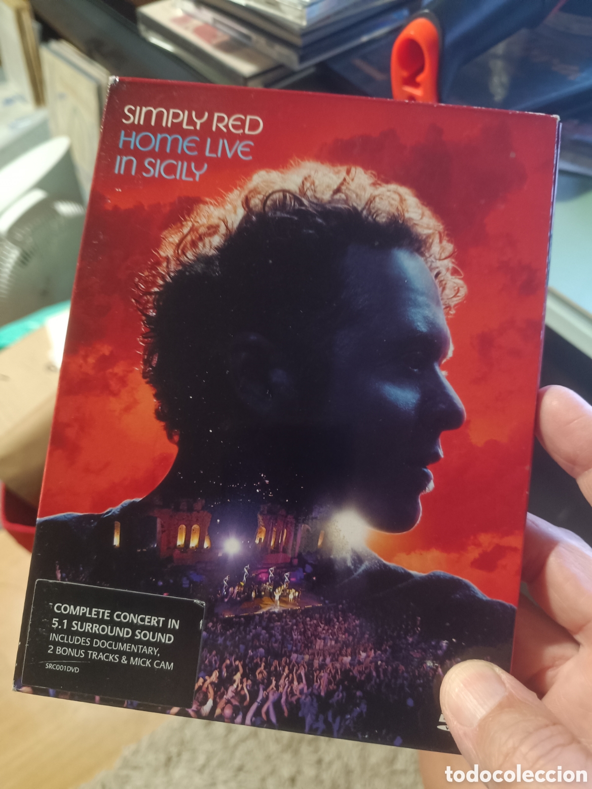 V&iacute;deos y DVD musicales: Simply Red &ndash; Home (Live In Sicily)