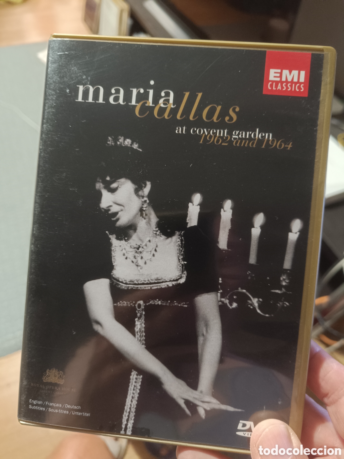 V&iacute;deos y DVD musicales: Maria Callas &lrm;&ndash; Maria Callas At Covent Garden 1962 And 1964