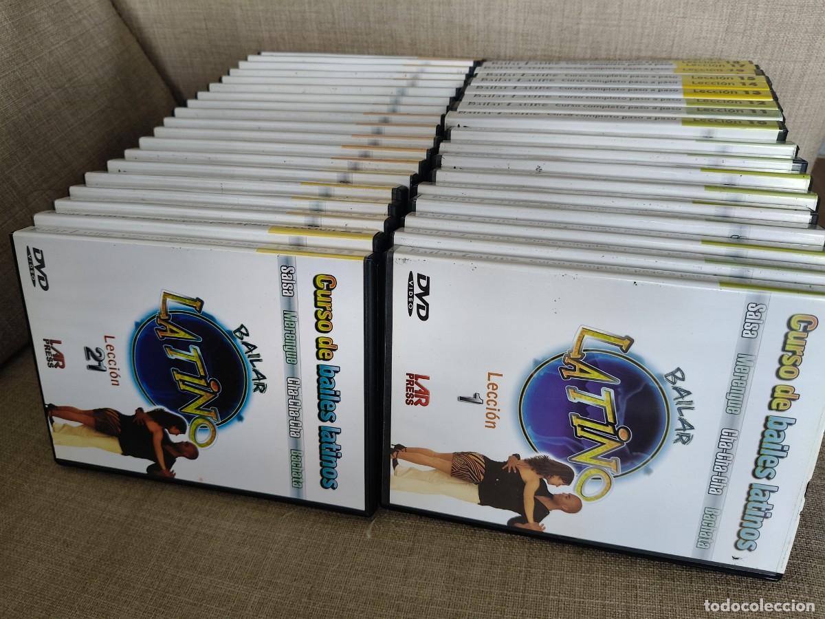 V&iacute;deos y DVD musicales: CURSO DE BAILES LATINOS. SALSA, MERENGUE, CHA-CHA-CHA, BACHATA. COLECCION DE 40 DVD'S, COMPLETA. LAR