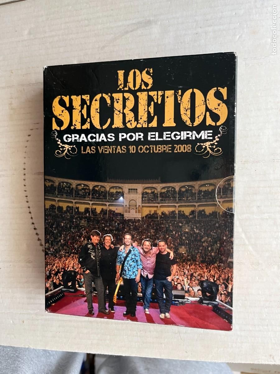 V&iacute;deos y DVD musicales: LOS SECRETOS GRACIAS POR ELEGIRME DVD 1 Y 2 ... - DVD MUSICAL KREATEN