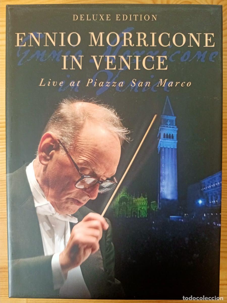V&iacute;deos y DVD musicales: Cofre Deluxe Ennio Morricone in Venice - Live at Piazza San Marco | Ars Latina