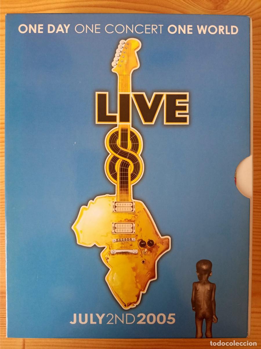 V&iacute;deos y DVD musicales: Caja 4 DVD Live 8 - July 2nd 2005 | EMI 00946 3416689 8