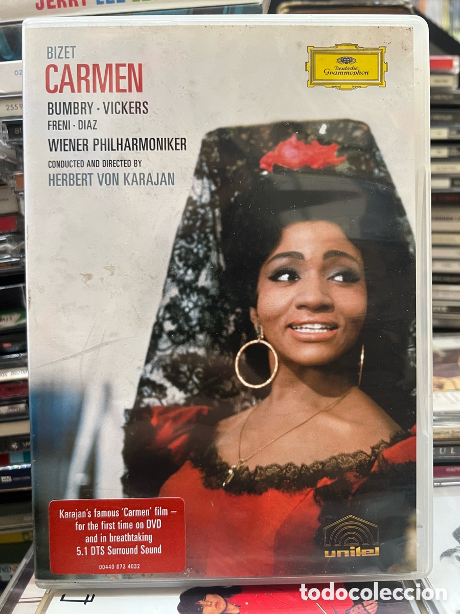 V&iacute;deos y DVD musicales: Carmen Bizet Bumbry Vickers