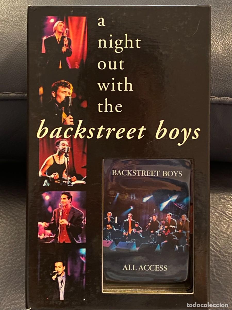 V&iacute;deos y DVD musicales: Backstreet Boys Pack Concierto Unplugged &rdquo;A Night Out With The Boys&rdquo; VHS a estrenar.