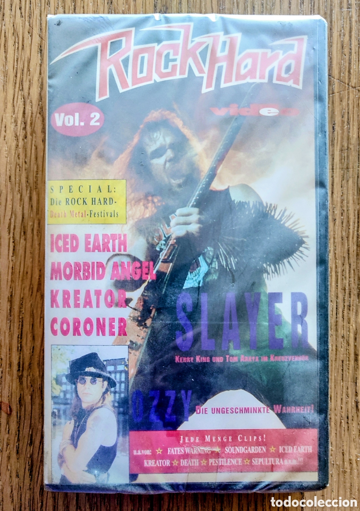 V&iacute;deos y DVD musicales: Cinta VHS sin estrenar ROCK HARD