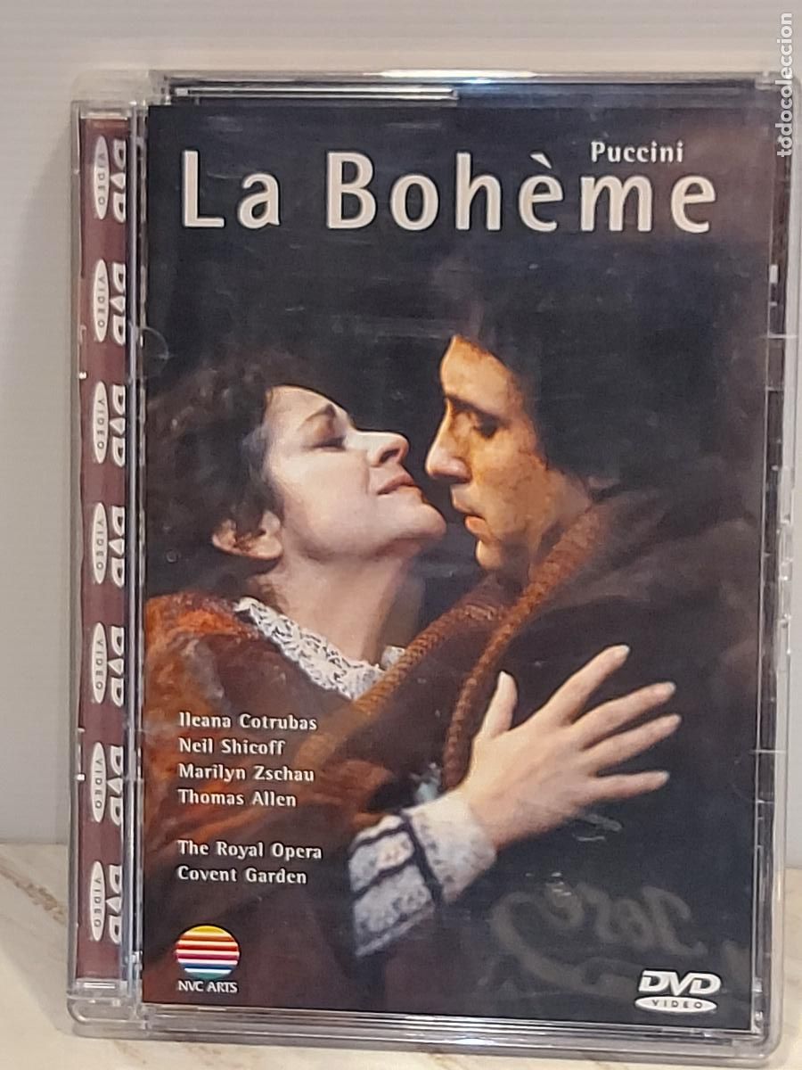 V&iacute;deos y DVD musicales: PUCCINI | LA BOH&Egrave;ME | ROYAL OPERA COVENT GARDEN | DVD NVC ARTS | SUPER JEWEL BOX KING