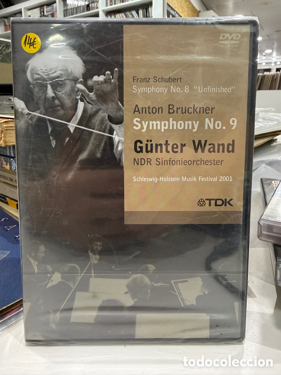 V&iacute;deos y DVD musicales: Bruckner - G&uuml;nter Wand - Symphony No. 9 (DVD) *Precintado*