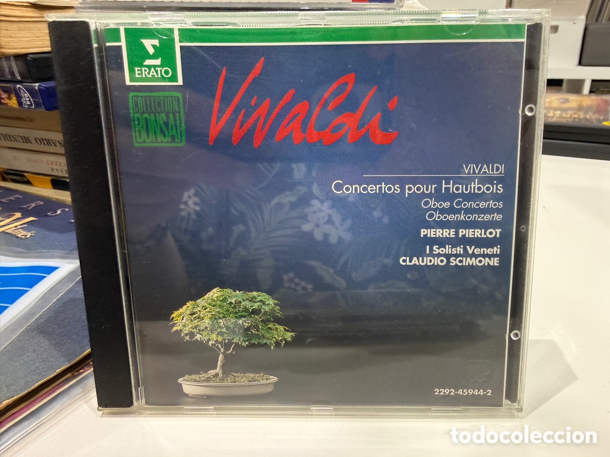 V&iacute;deos y DVD musicales: Vivaldi - Pierre Pierlot, I Solisti Veneti, Claudio Scimone - Concertos Pour Hautbois (CD)