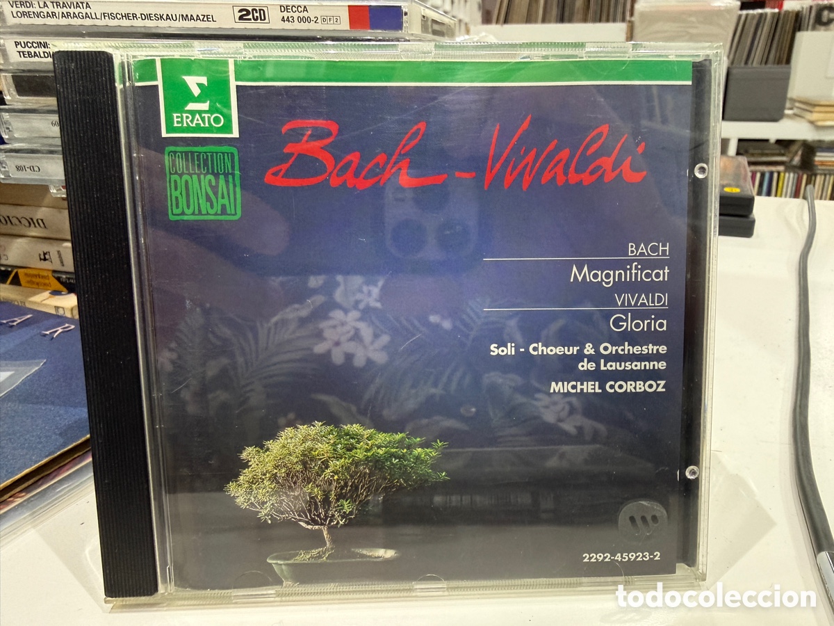 V&iacute;deos y DVD musicales: Bach, Vivaldi - Michel Corboz - Magnificat, Gloria (CD)