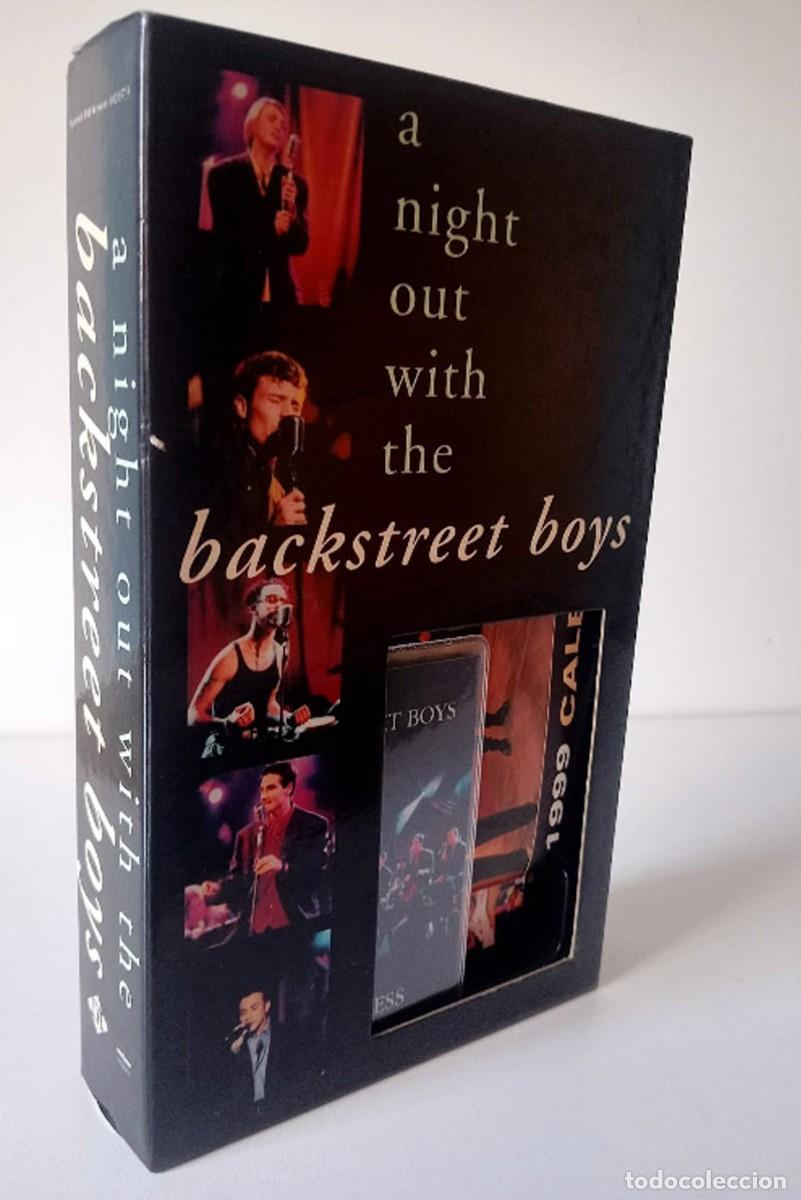 V&iacute;deos y DVD musicales: A NIGHT OUT WITH THE BACKSTREET BOYS: VIDEO VHS BOX