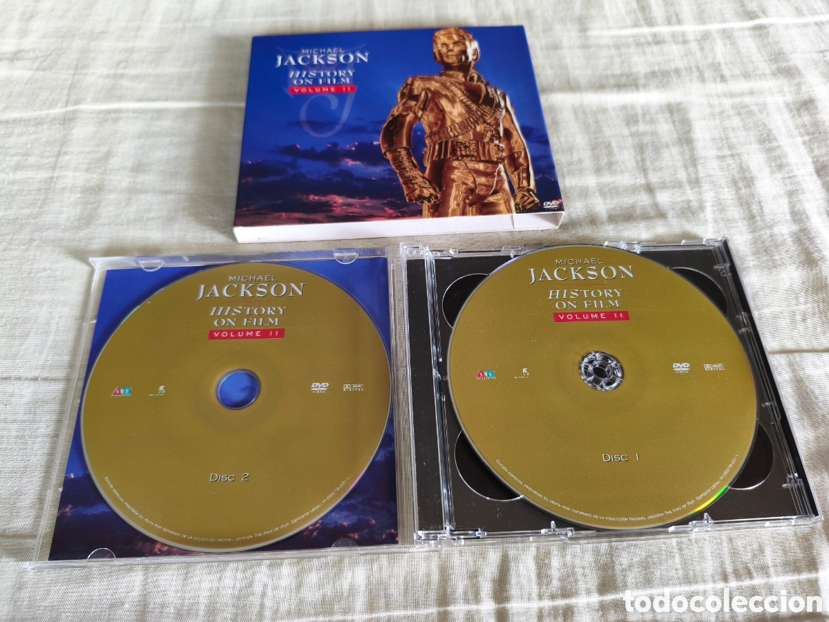 V&iacute;deos y DVD musicales: Lote Michael Jackson DVDs CDs y Libro Inedito. - Foto 4