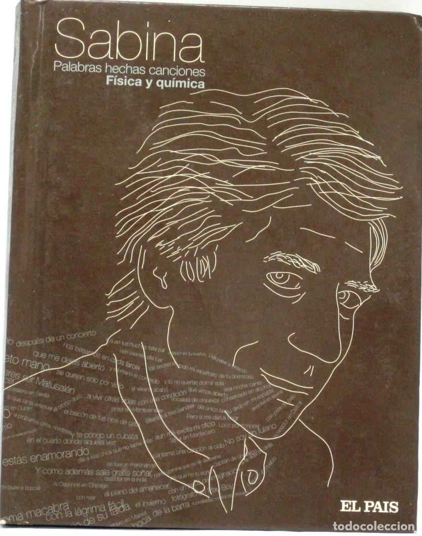 V&iacute;deos y DVD musicales: SABINA - PALABRAS HECHAS CANCIONES - FISICA Y QUIMICA - LIBRO + CD