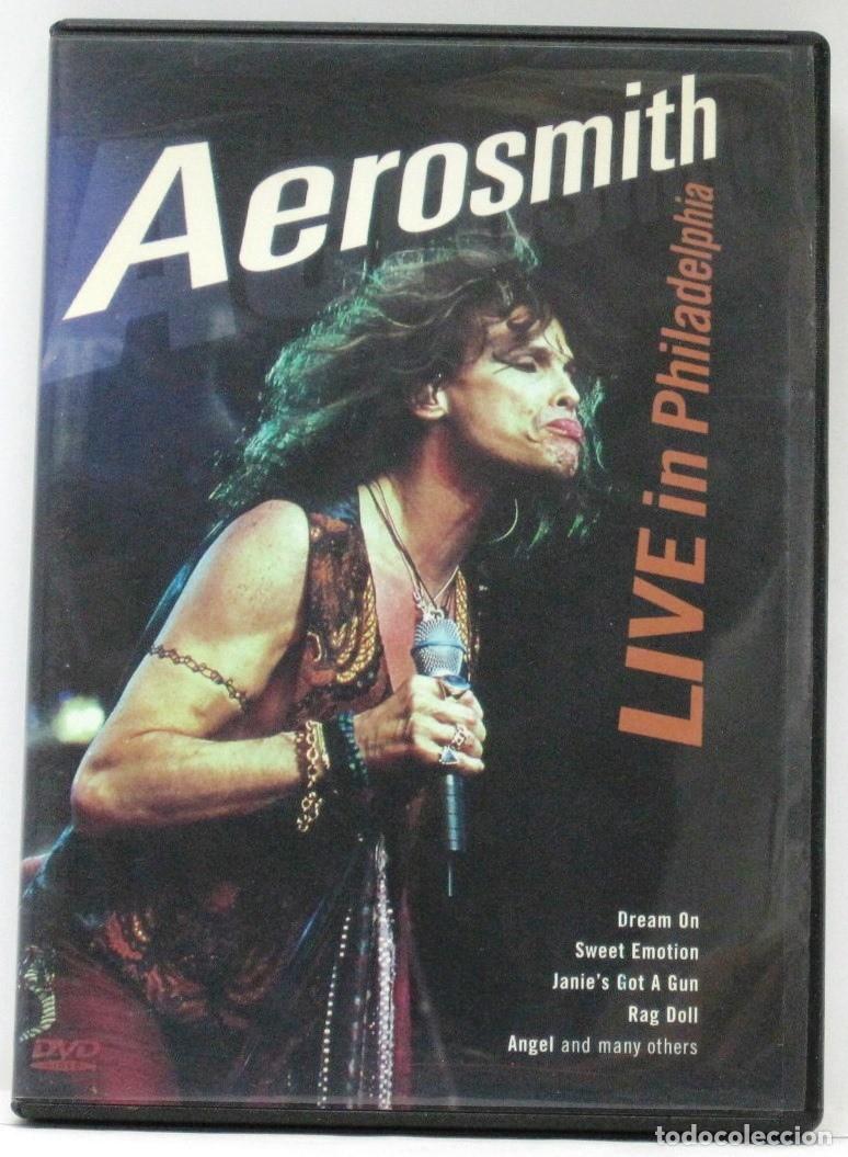 V&iacute;deos y DVD musicales: AEROSMITH - LIVE IN PHILADELPHIA -DVD
