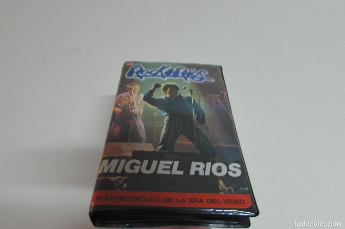 V&iacute;deos y DVD musicales: Miguel R&iacute;os - Rock & R&iacute;os (VHS) ESTUCHE GORDO
