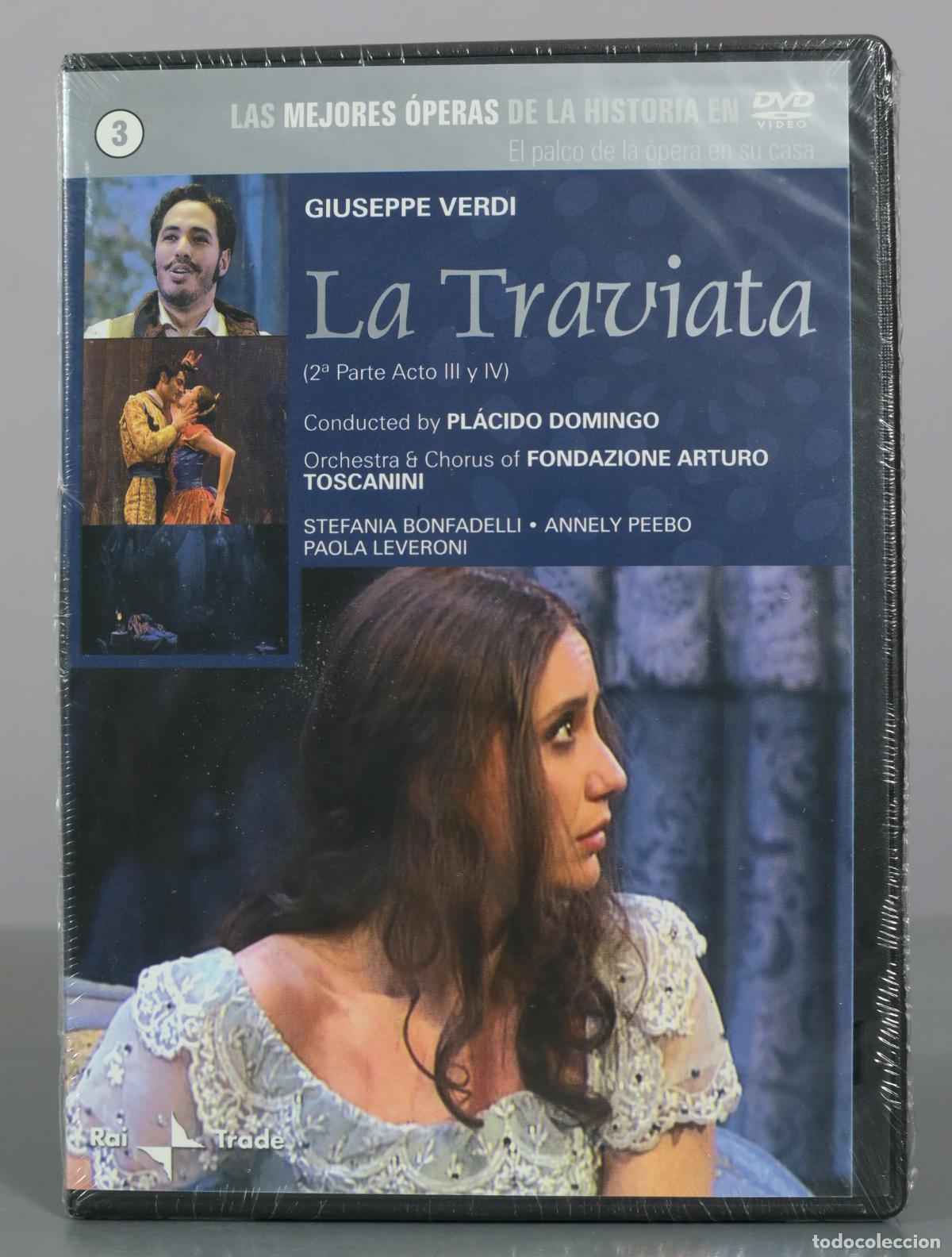 V&iacute;deos y DVD musicales: DVD. La Traviata (2a Parte Acto III y IV) - Giuseppe Verdi - Pl&aacute;cido Domingo - . PRECINTADO