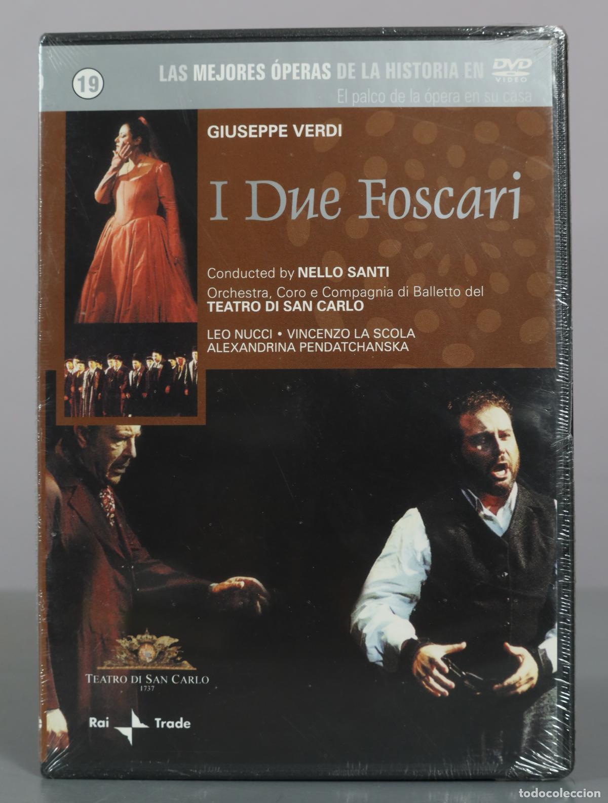 V&iacute;deos y DVD musicales: DVD. Giuseppe Verdi - I Due Foscari - Nello Santi - Leo Nucci, Vincenzo La Scola, . PRECINTADO