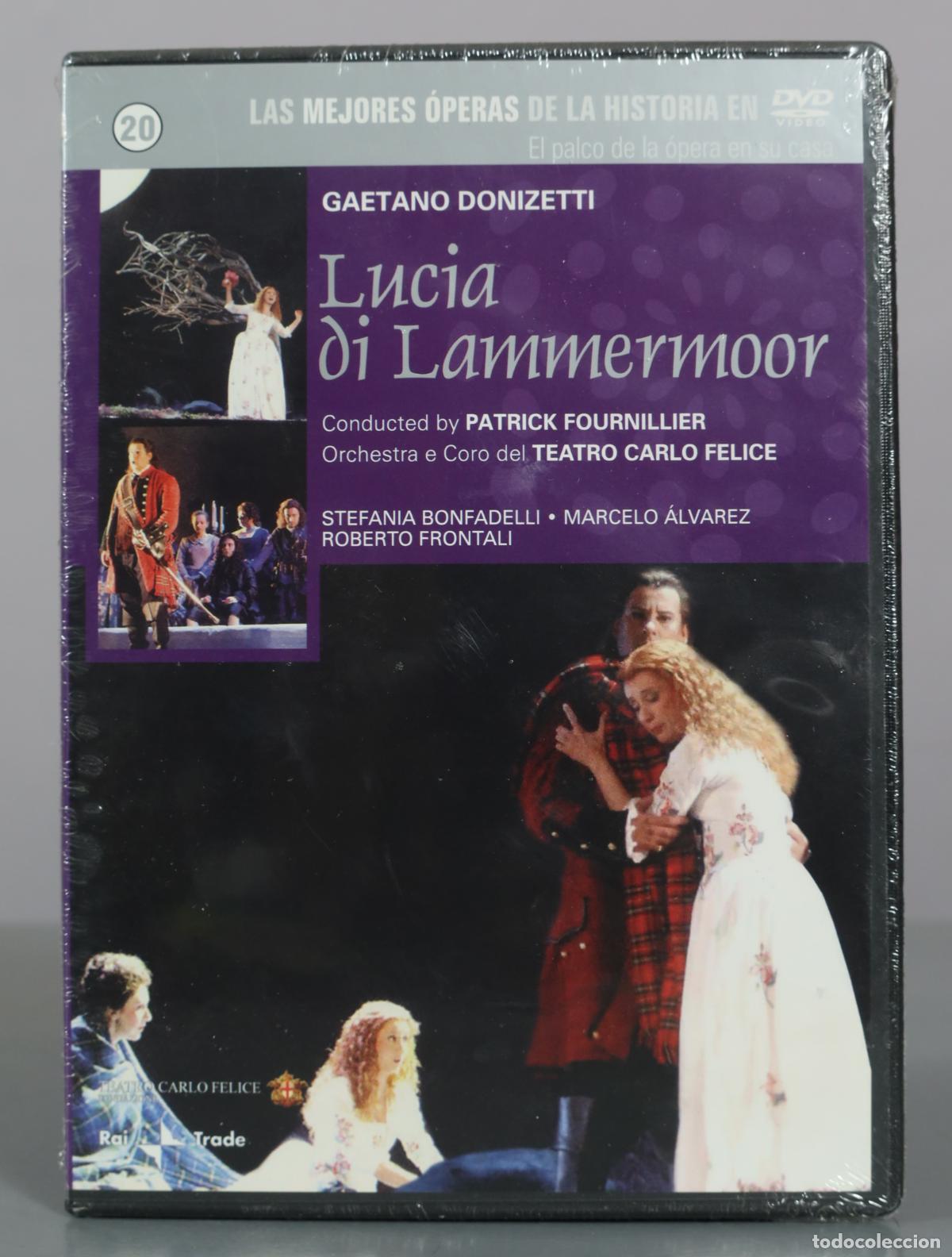 V&iacute;deos y DVD musicales: DVD. Lucia di Lammermoor - Gaetano Donizetti - Stefania Bonfadelli, Marcelo Alvarez, . PRECINTADO