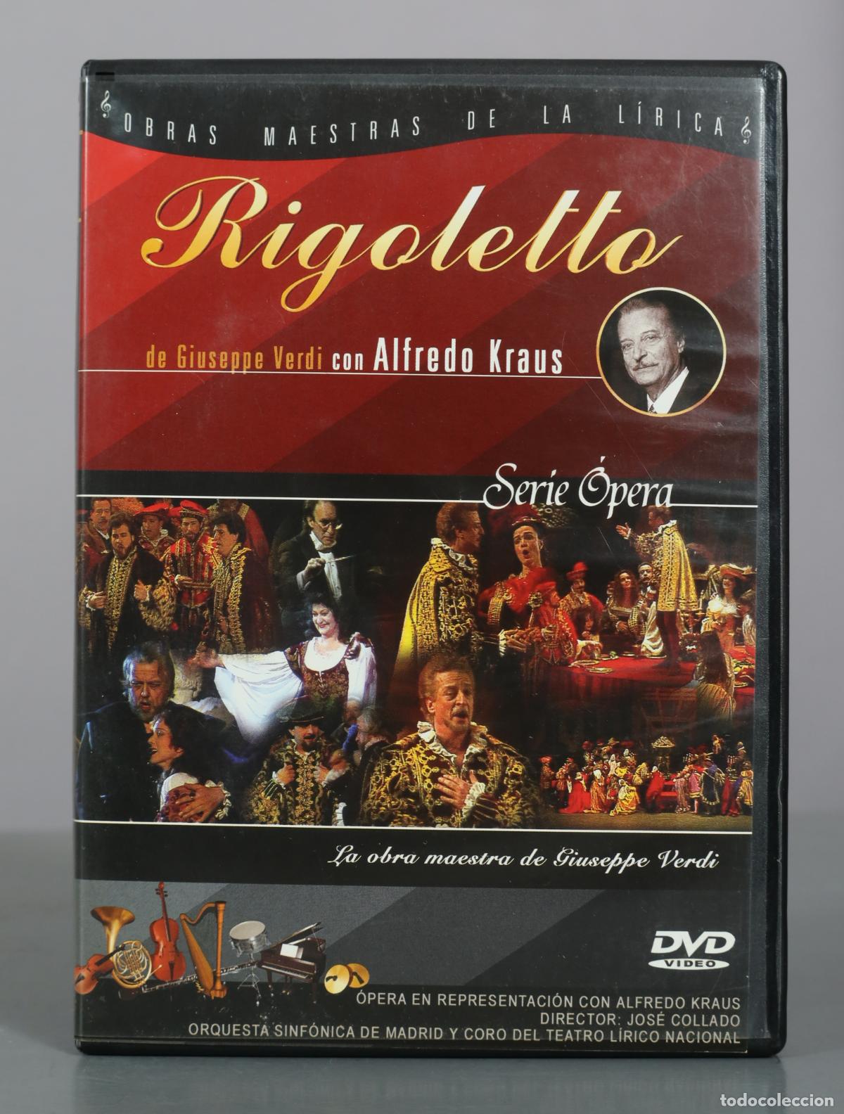 V&iacute;deos y DVD musicales: DVD. Rigoletto - Giuseppe Verdi, Alfredo Kraus - C&iacute;rculo Digital