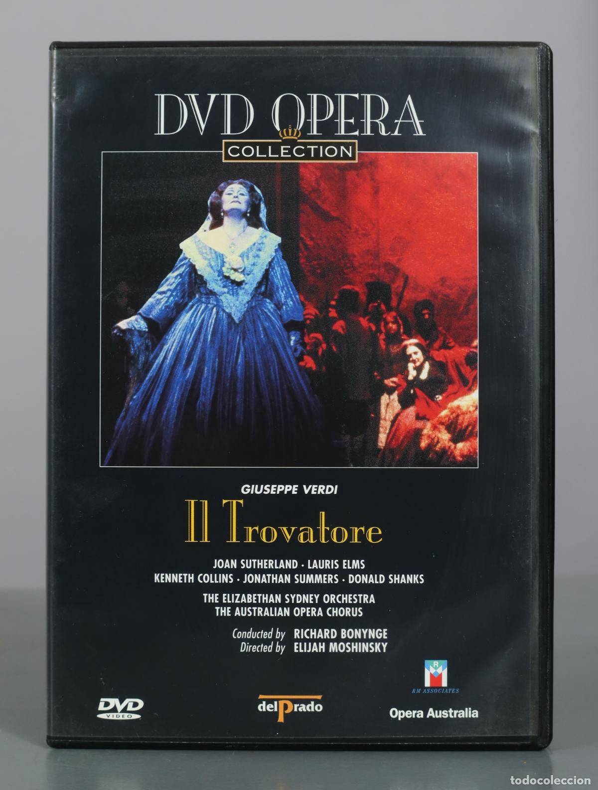 V&iacute;deos y DVD musicales: DVD. Il Trovatore - Giuseppe Verdi - Joan Sutherland, Lauris Elms, Kenneth Collins, Jonathan