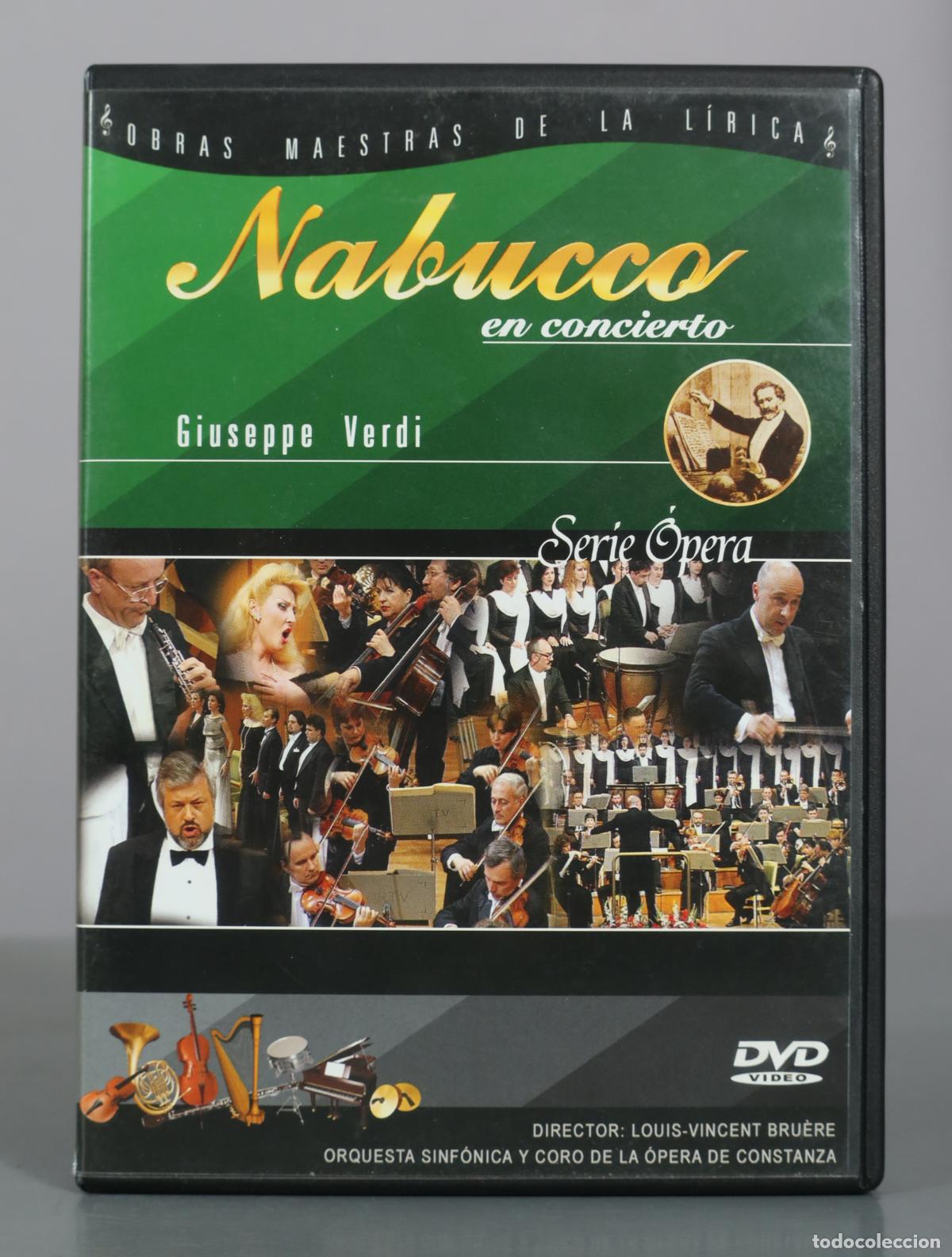 V&iacute;deos y DVD musicales: DVD. Nabucco en concierto - Giuseppe Verdi