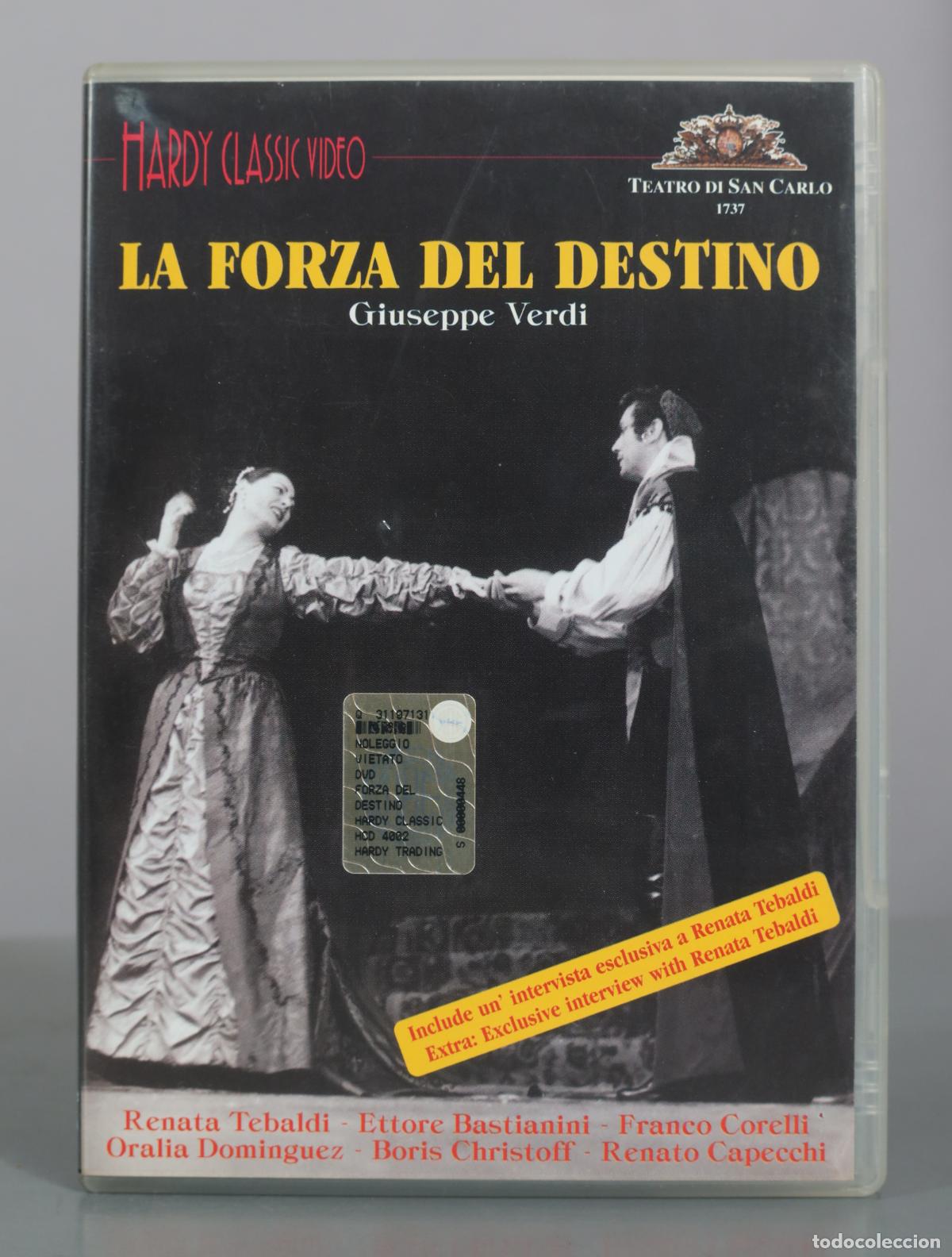 V&iacute;deos y DVD musicales: DVD. La Forza del Destino - Giuseppe Verdi - Renata Tebaldi, Ettore Bastianini, Franco Corelli,