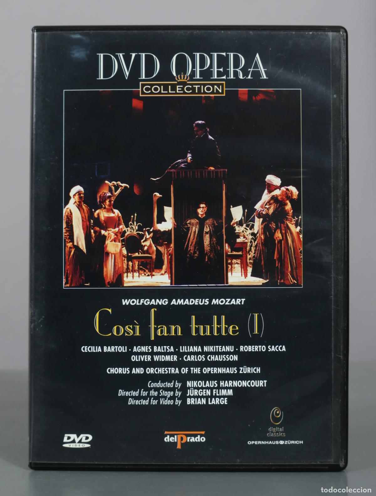 V&iacute;deos y DVD musicales: DVD. Cosi fan tutte I - Wolfgang Amadeus Mozart - Cecilia Bartoli, Agnes Baltsa, Liliana Nikiteanu,