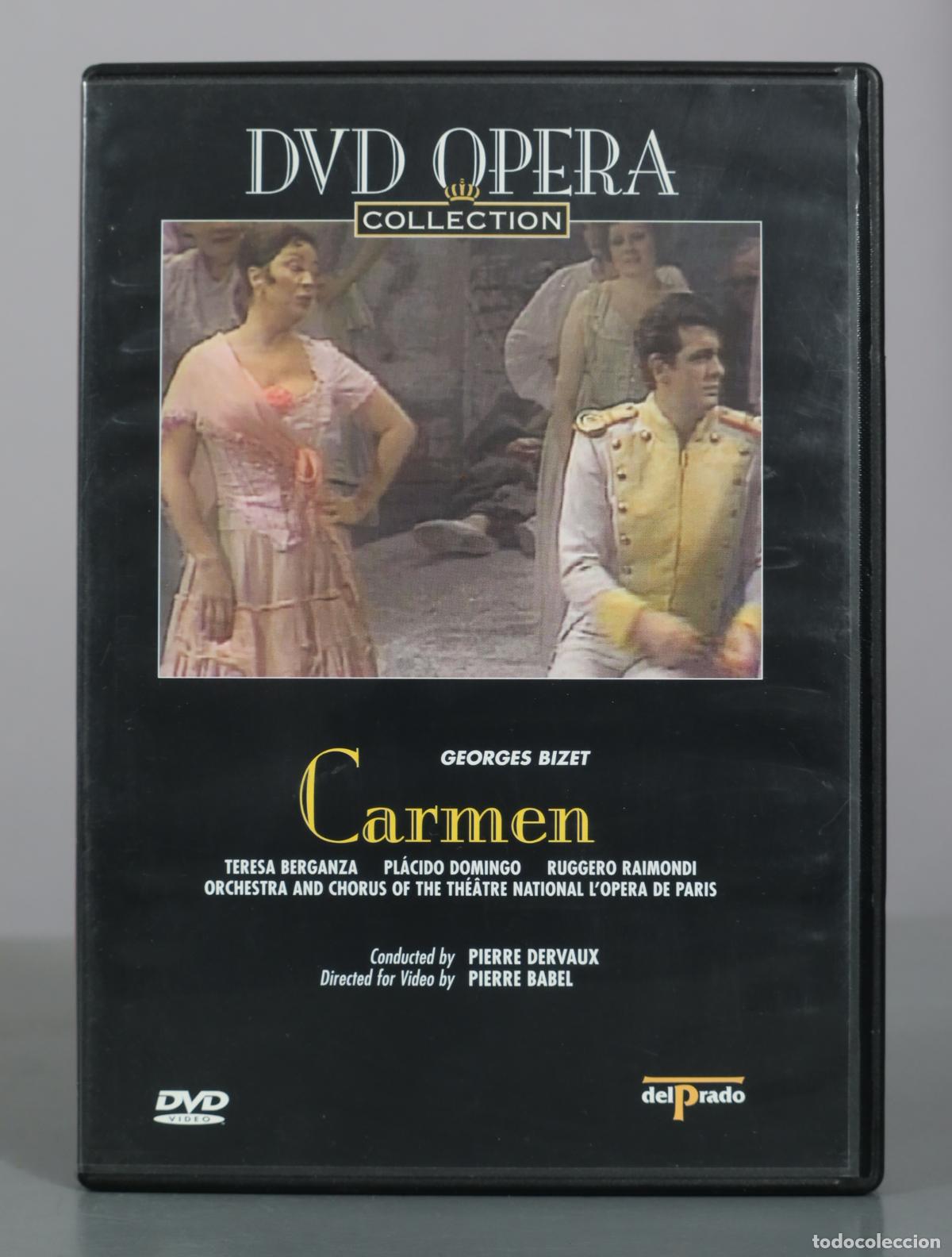 V&iacute;deos y DVD musicales: DVD. Carmen - Georges Bizet - Teresa Berganza - Pl&aacute;cido Domingo - Ediciones del Prado