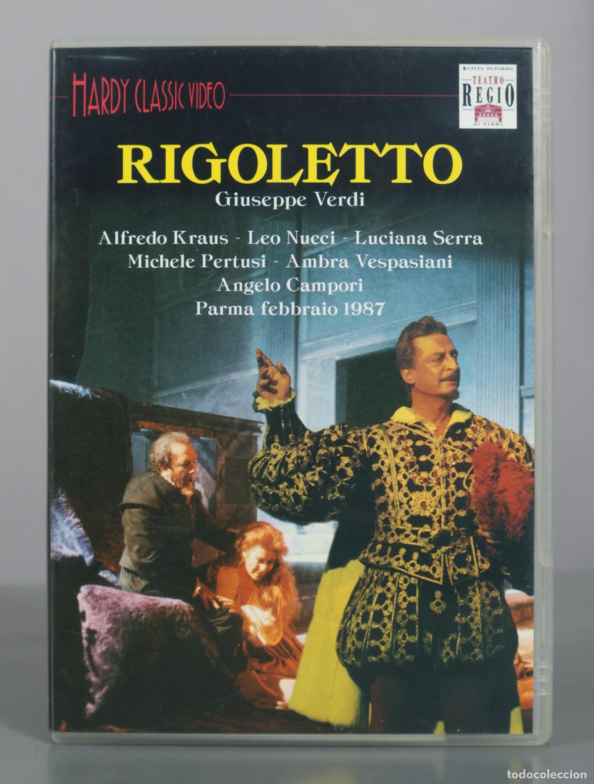 V&iacute;deos y DVD musicales: DVD. Rigoletto - Giuseppe Verdi - Alfredo Kraus - Leo Nucci - Luciana Serra - Michele Pertusi -