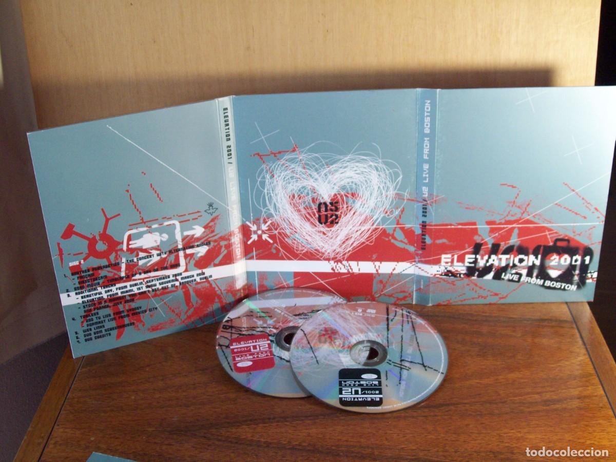 V&iacute;deos y DVD musicales: U2 - LIVE FROM BOSTON - EDICION 2001 - ELEVATION - DOBLE DVD + LIBRETO 15 PAGINAS