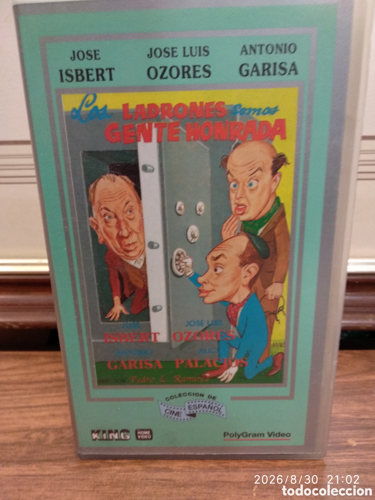 V&iacute;deos y DVD musicales: Vhs:los ladrones somos gente honrada