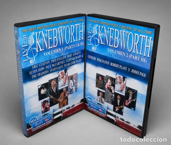 V&iacute;deos y DVD musicales: [2 DVDS]. PINK FLOYD. ROLLING STONES. ROBERT PLANT. DIRE STRAITS. STATUS QUO.