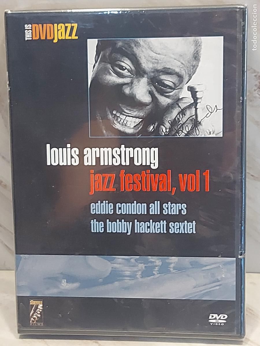V&iacute;deos y DVD musicales: LOUIS ARMSTRONG | JAZZ FESTIVAL VOL. 1 | EDDIE CONDON & BOBBY HACKETT | DVD PRECINTADO
