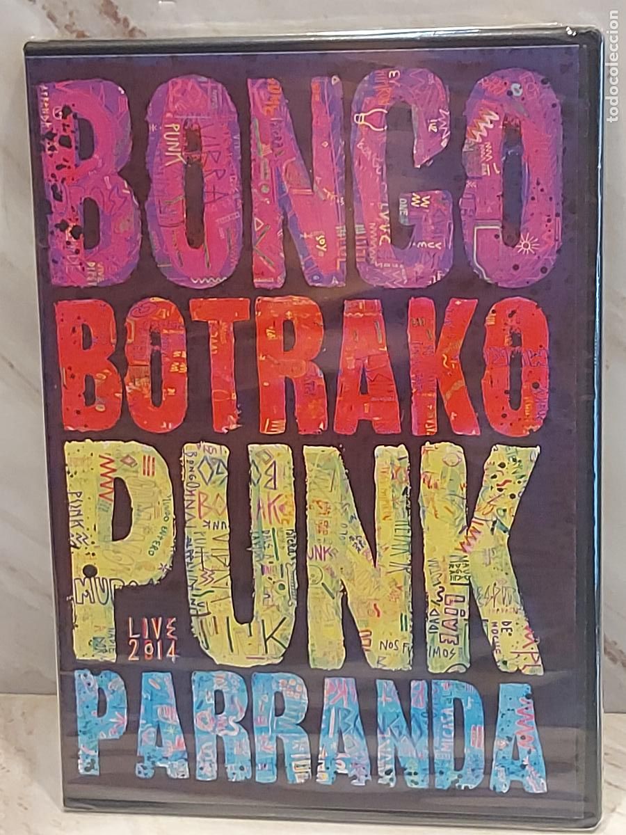 V&iacute;deos y DVD musicales: BONGO BOTRAKO | PUNK PARRANDA LIVE 2014 | CD + DVD | PRECINTADO