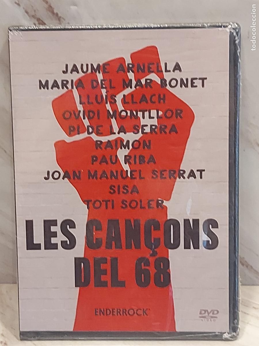 V&iacute;deos y DVD musicales: LES CAN&Ccedil;ONS DEL 68 | LLACH SERRAT RAIMON MARIA DEL MAR BONET | DVD PRECINTADO