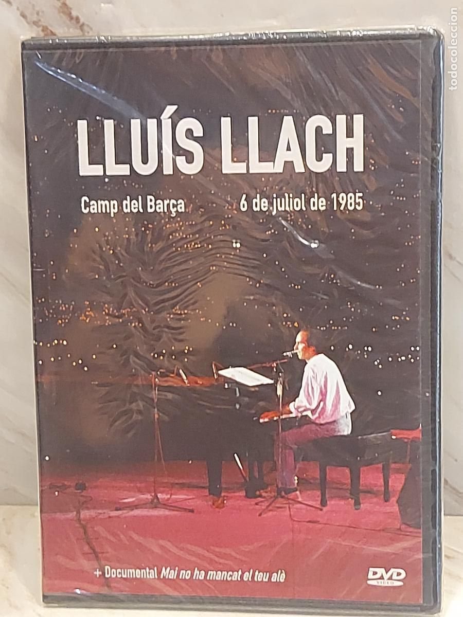V&iacute;deos y DVD musicales: LLU&Iacute;S LLACH | CAMP DEL BAR&Ccedil;A 1985 | CONCIERTO + DOCUMENTAL | DVD PRECINTADO