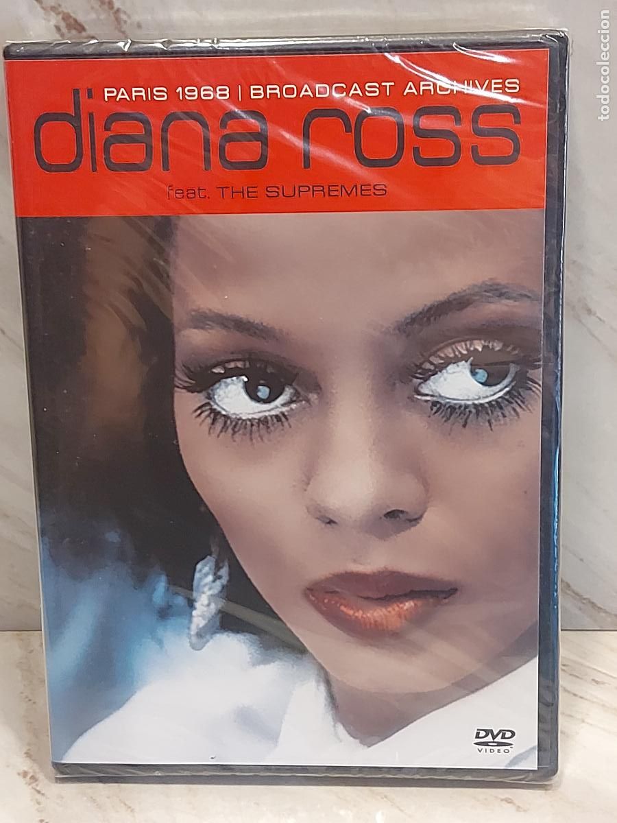 V&iacute;deos y DVD musicales: DIANA ROSS feat. THE SUPREMES | PARIS 1968 | BROADCAST ARCHIVES | DVD PRECINTADO