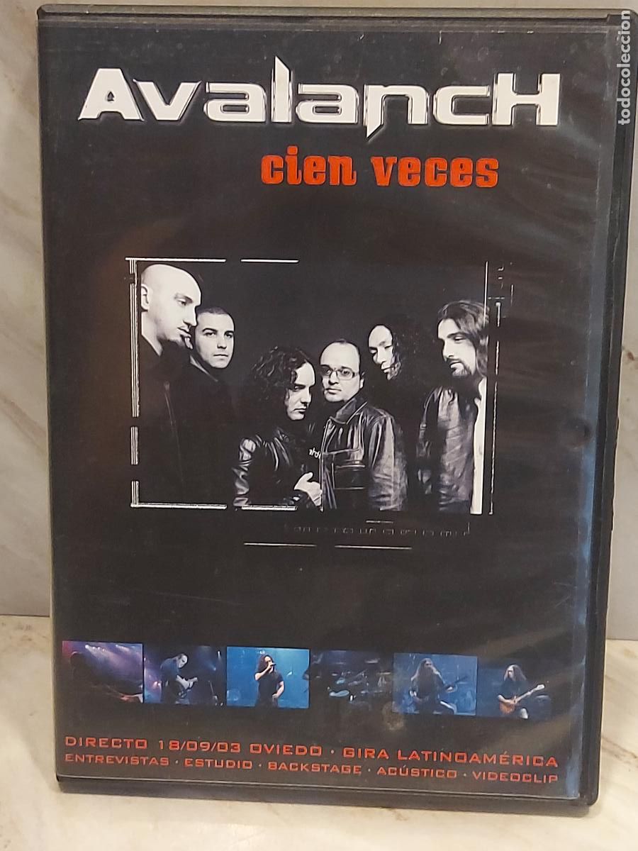 V&iacute;deos y DVD musicales: AVALANCH | CIEN VECES | DIRECTO OVIEDO 2003 + EXTRAS | DVD | DE LUJO