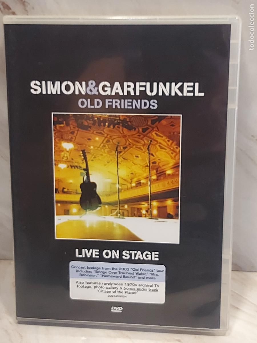 V&iacute;deos y DVD musicales: SIMON & GARFUNKEL | OLD FRIENDS LIVE ON STAGE | TOUR 2003 | DVD SONY MUSIC | DE LUJO