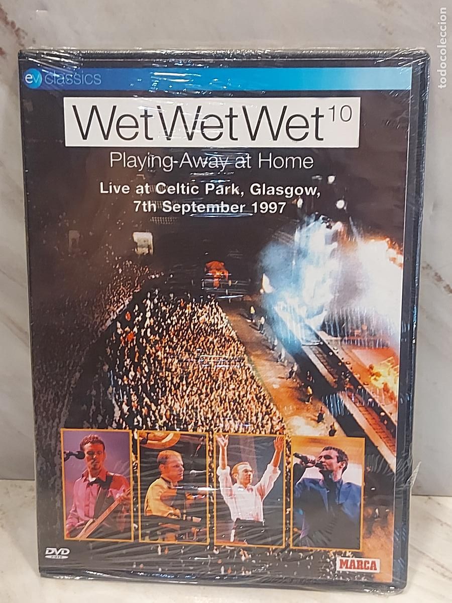 V&iacute;deos y DVD musicales: WET WET WET | PLAYING AWAY AT HOME | LIVE CELTIC PARK GLASGOW 1997 | DVD PRECINTADO