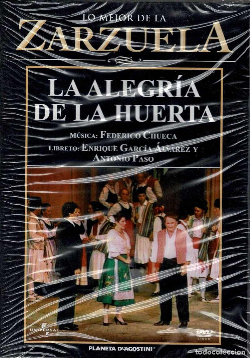 V&iacute;deos y DVD musicales: Lo Mejor de la Zarzuela. La alegr&iacute;a de la huerta. DVD (precintado)