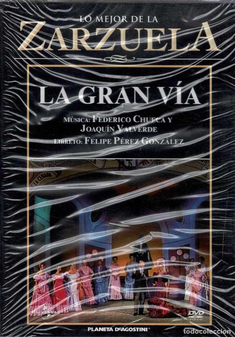 V&iacute;deos y DVD musicales: Lo Mejor de la Zarzuela. La Gran V&iacute;a. DVD (precintado)