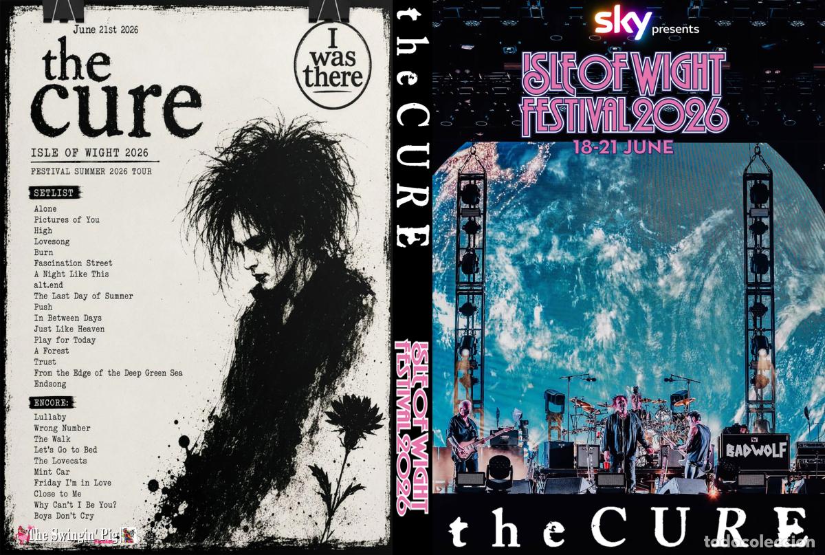 V&iacute;deos y DVD musicales: THE CURE. ISLE OF WIGHT FESTIVAL. DVD.