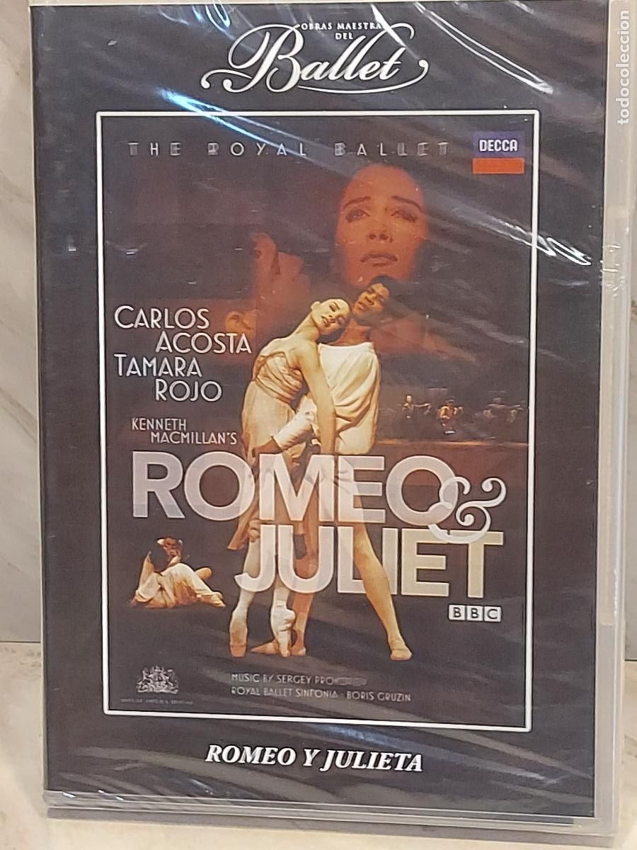 V&iacute;deos y DVD musicales: ROMEO Y JULIETA | THE ROYAL BALLET | TAMARA ROJO | CARLOS ACOSTA | DVD PRECINTADO