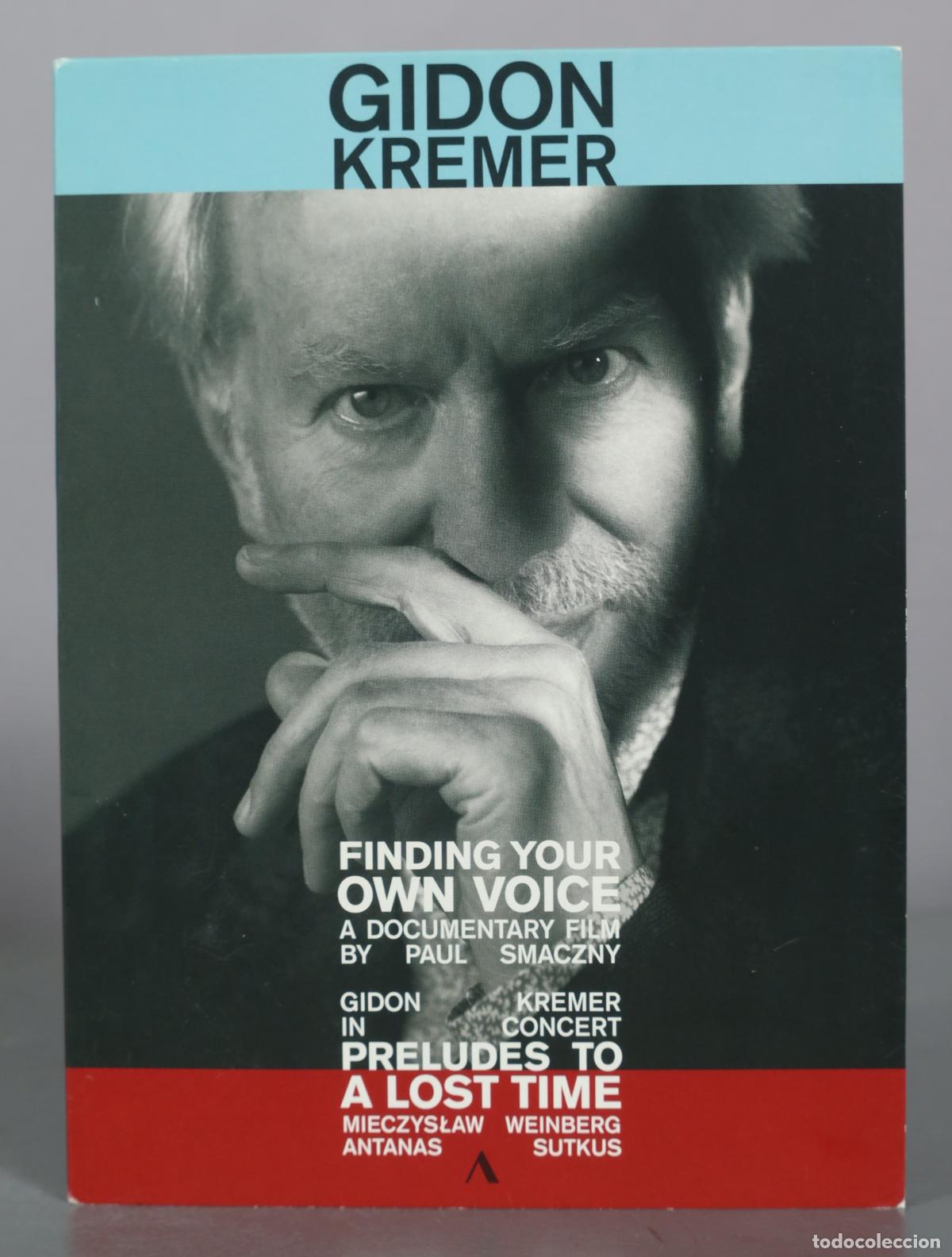 Music Videos and DVDs: DVD. Gidon Kremer - Finding Your Own Voice - Paul Smaczny - Preludes to a Lost Time - Mieczysław
