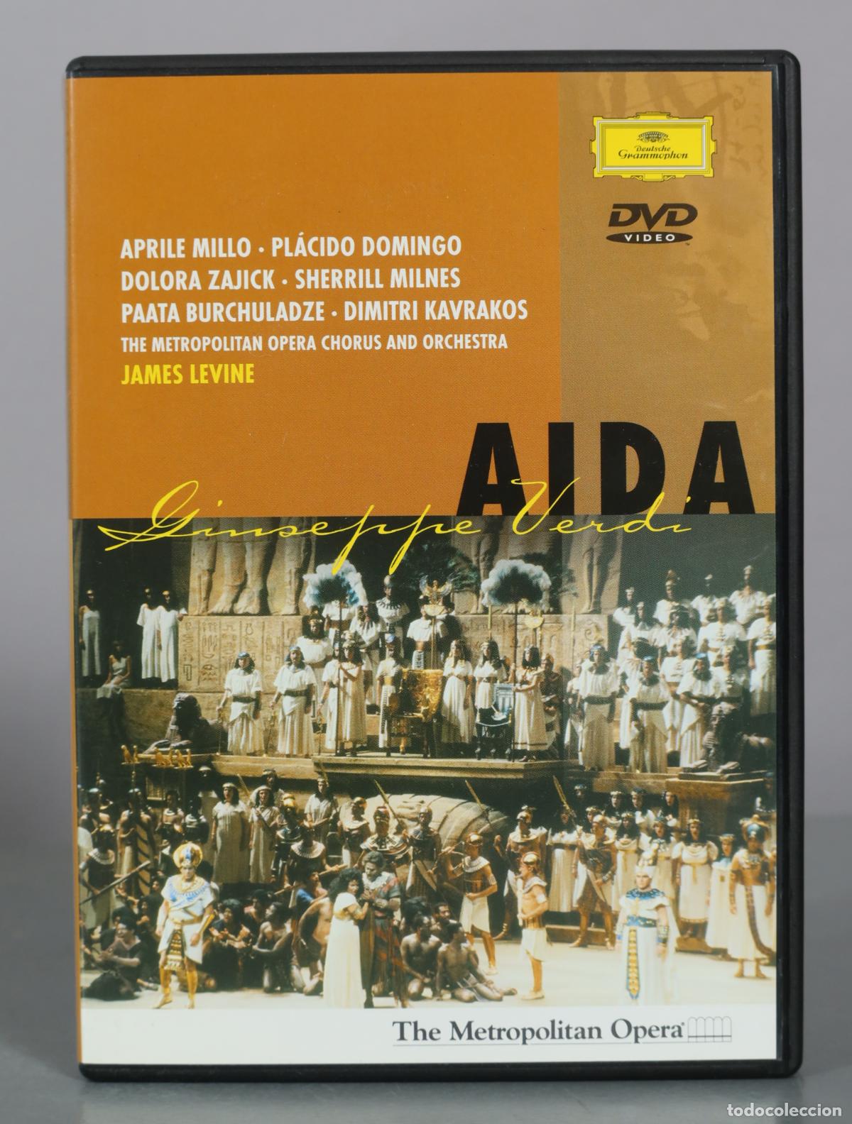 V&iacute;deos y DVD musicales: DVD. Aida - Giuseppe Verdi - Aprile Millo - Pl&aacute;cido Domingo - James Levine - Deutsche Grammophon