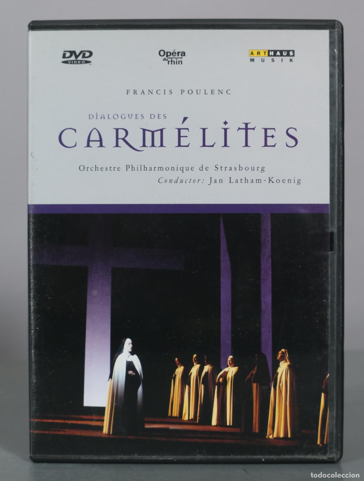 V&iacute;deos y DVD musicales: DVD. Dialogues des Carmelites - Francis Poulenc - Orchestre Philharmonique de Strasbourg - Jan