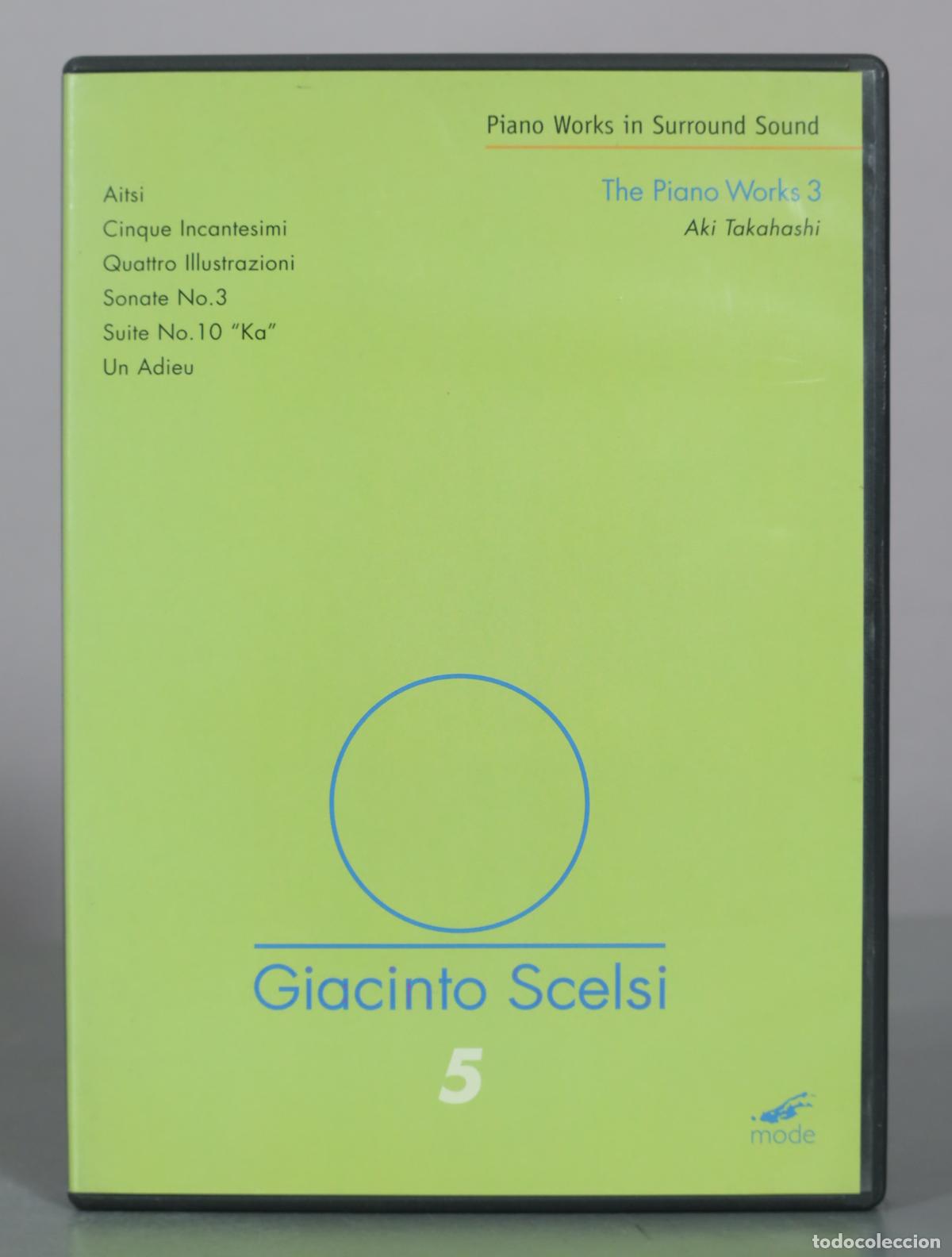 V&iacute;deos y DVD musicales: DVD. The Piano Works 3 - Giacinto Scelsi, Aki Takahashi - Mode Records