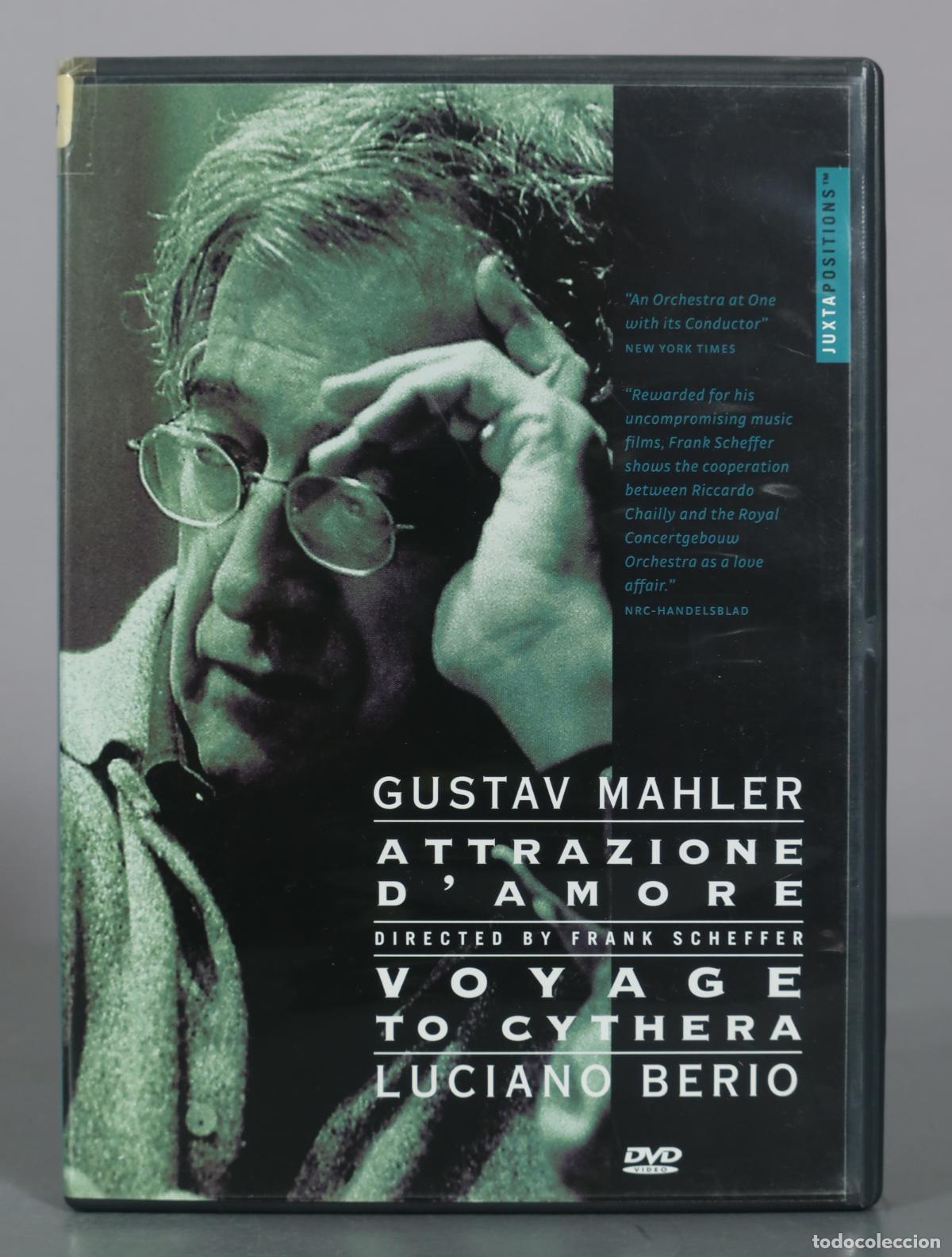 V&iacute;deos y DVD musicales: DVD. Gustav Mahler - Attrazione D'Amore - Voyage to Cythera - Luciano Berio - Frank Scheffer