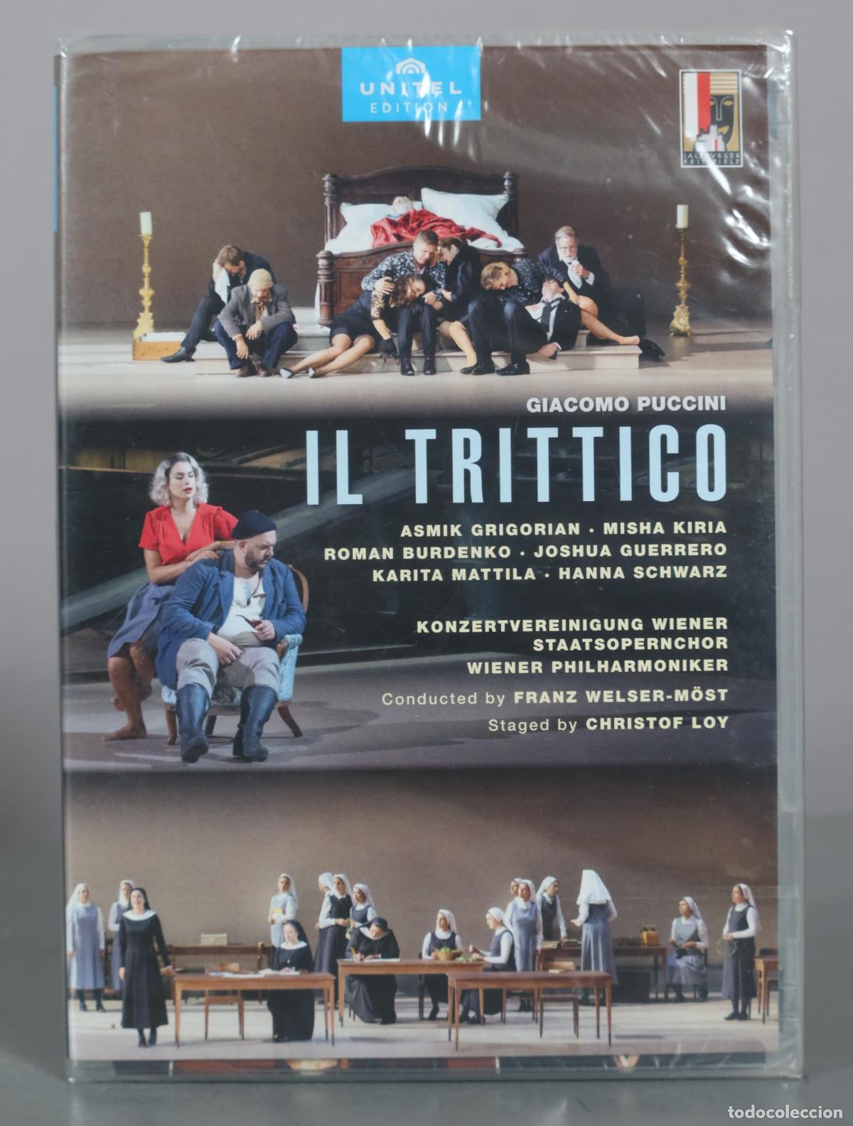 V&iacute;deos y DVD musicales: DVD. Giacomo Puccini - Il Trittico - Asmik Grigorian - Misha Kiria - Roman Burdenko - . PRECINTADO