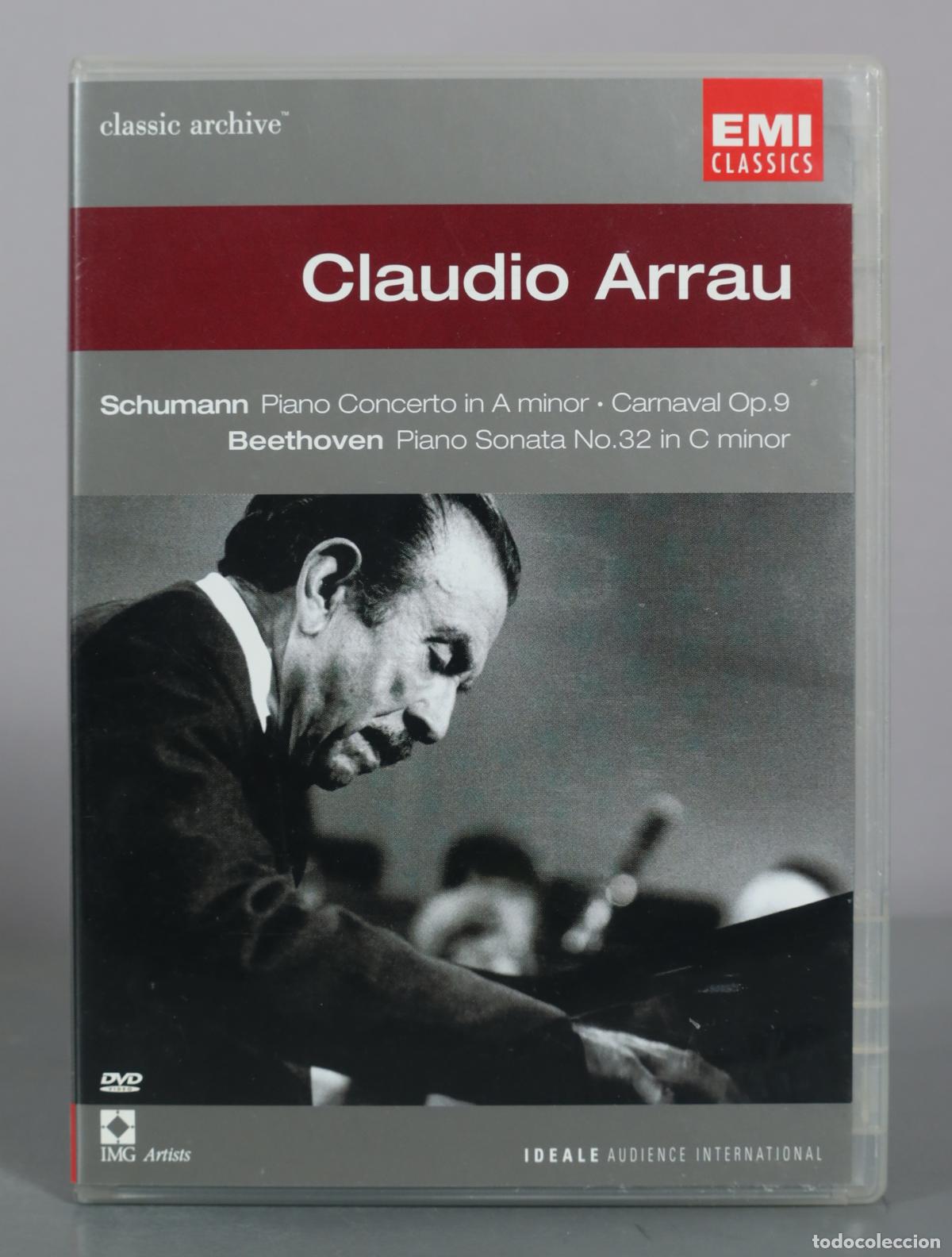 V&iacute;deos e DVD Musicais: DVD. Claudio Arrau - Schumann: Piano Concerto - Carnaval - Beethoven: Piano Sonata No. 32 - EMI
